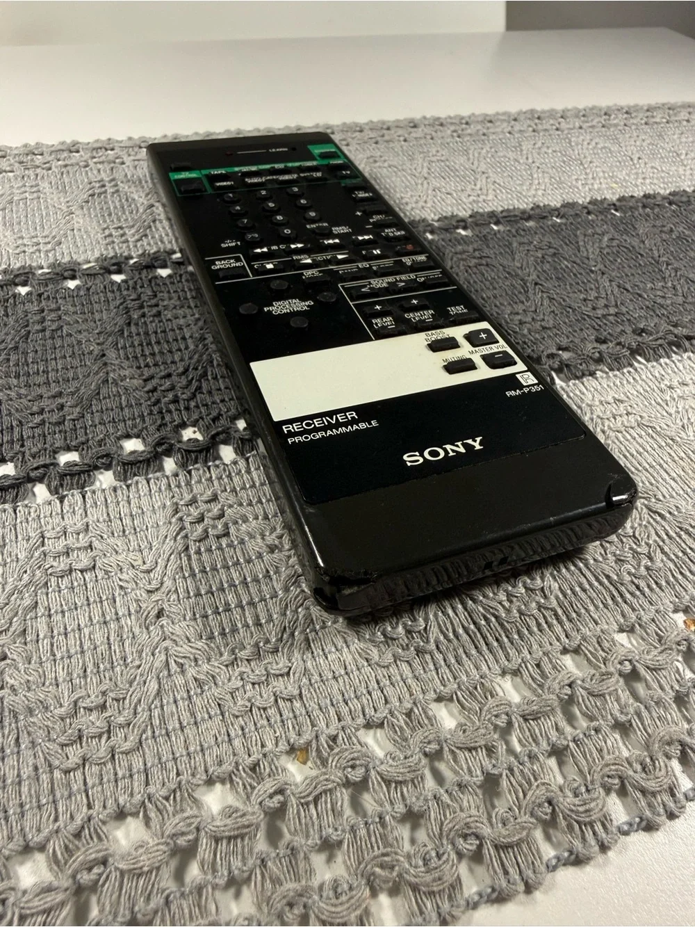 Sony RM-P351 Receiver Programmable Remote Control TESTED
